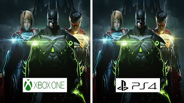 Injustice 2 Graphics Comparison Xbox One vs PlayStation 4