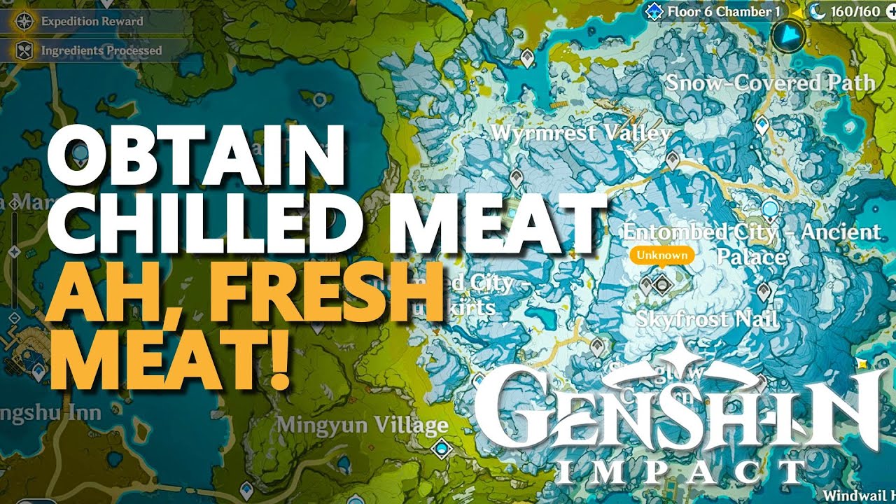 Obtain Chilled Meat Genshin Impact YouTube