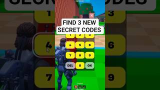 KICK A LUCKY BLOCK MAP FORTNITE - FIND ALL SECRETS CODES #ytshorts