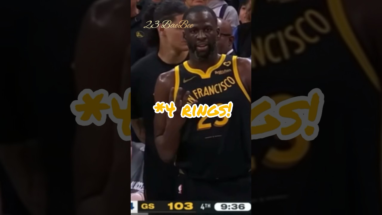 Draymond Green Taunts The Clippers And Holds Up 4 Rings NBA warriors. #shorts #nba #clippers