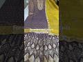 Garara suit on pure Kanchipuram shirt and pure chinon garara and dupatta embroidered with sequins