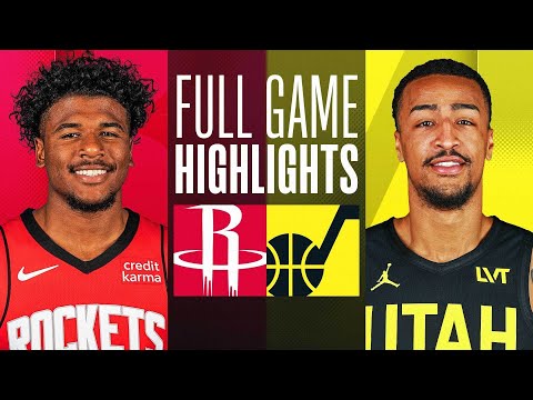 Game Recap: Rockets 101, Jazz 100