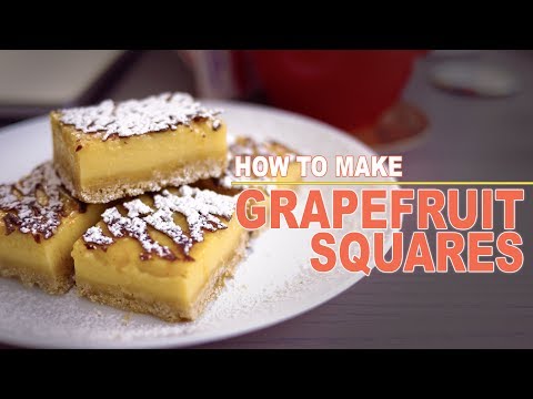 How to make Grapefruit Squares