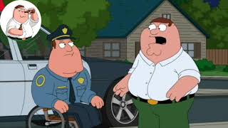 family guy funny moments : louis gets arrested