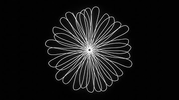 Animation of knot generator; playing with math - blender animation node