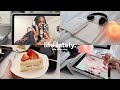 VLOG: life lately 🍃🍰 | preparing for a new semester, art vlog, going to cafes etc.