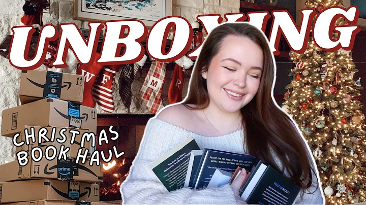 huge christmas unboxing  last book haul of the year!