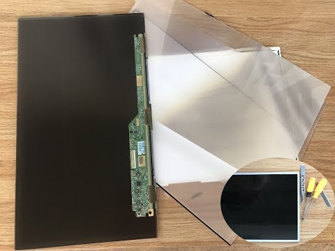 Whats Inside LCD  - How to disassemble laptop screen