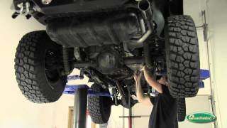 Gibson Performance Cat-Back Exhaust System for Jeep Wrangler TJ - YouTube