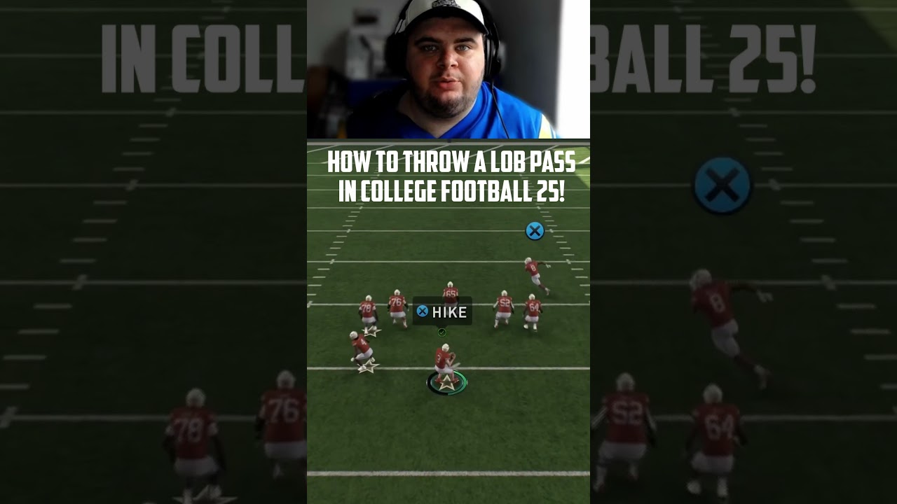 How to Throw a Lob Pass in College Football 25! 
