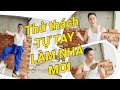 Thử làm THỢ XÂY NHÀ MỚI và cái kết hết hồn 😂😂😂 // Dinology