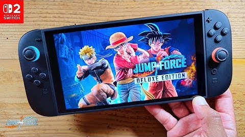 Jump Force Nintendo Switch 2 Gameplay 