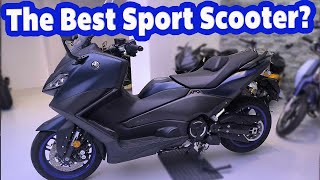 2023 Yamaha TMAX 560 1st Ride | Malossi Full System Exhaust Upgrade Soundcheck