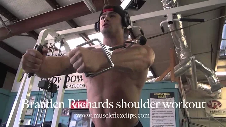Branden Richards shoulder workout