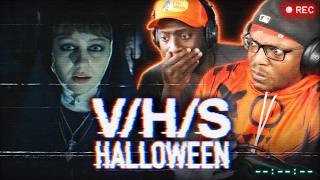 V/H/S/HALLOWEEN (2025) | Horror Movie Reaction | V/H/S Movie Series Reaction