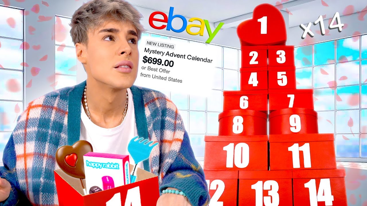 I Bought a 14 Box VALENTINE’S DAY Mystery Advent Calendar from eBay | Raphael Gomes