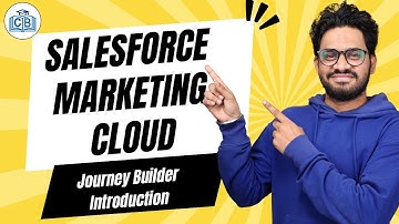 Salesforce Marketing Cloud Journey Builder Intro | SFMC Course  | SFMC Classes | SFMC |CyberBrainer