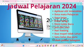 Creating a Lesson Schedule with the Asc Timetables Application screenshot 4