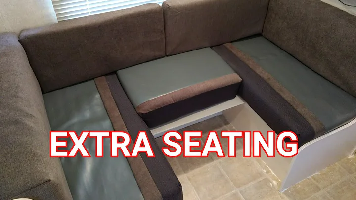 Add Backsplash, converting dinette to expand seating. RV Remodel. Upgrading While Downsizing Ep 10