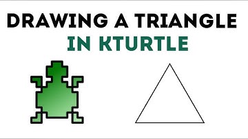How to draw a Triangle in Kturtle | Repeat Command
