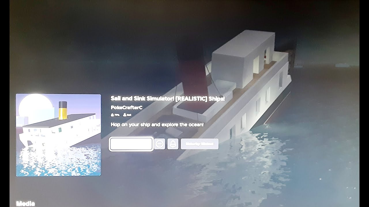 I'm Playing Sail and Sink Simulator on Roblox! - YouTube