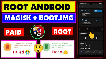 Magisk + Boot.img ROOT ||  Android 11 12 10 9 8 Version || Without Kingroot Iroot  || Magisk Github