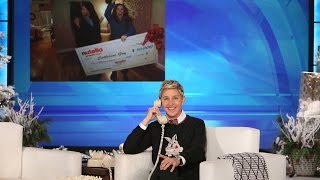 Ellens Sweet Surprise For A Mother And Daughter