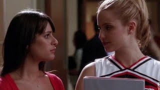 GLEE - Quinn & Rachel Scenes (Faberry)