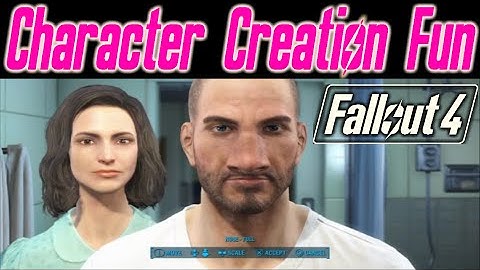 Fallout 4 - Character Creation Walkthrough | Character Creation Gameplay | Wild or Mild?