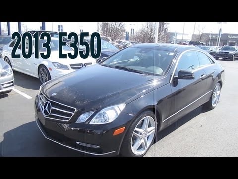 2013 Mercedes E350 4matic Coupe Review Engine Interior