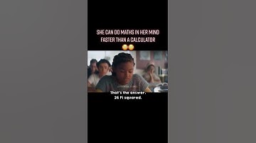 Genius Student is Faster than a Calculator 🧠
