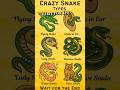 Crazy Snakes caught on Camera | PART ???  #ytshorts #shortsvideo