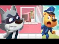 The Bad Wolf is Coming, Hide! | Safety Tips | Kids Cartoons | Police Cartoon | Sheriff Labrador