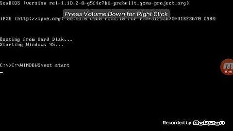 Windows 95 Network Card Error?! (Limbo PC Emulator)