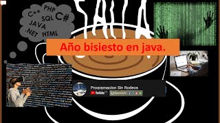 Anio bisiesto (Java)
