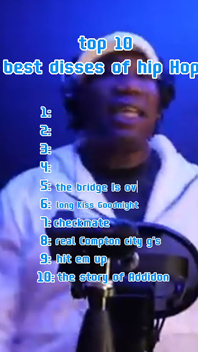top 10 diss Tracks of All time #foryou#shortsrap#shorts#video #viralvideo