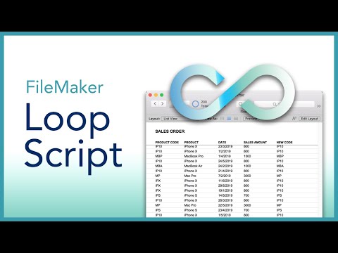 FileMaker Loop Script Tutorial