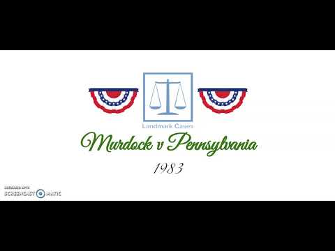 Murdock v Pennsylvania (1943)