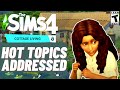 WHY WE DIDN'T GET HORSES OR SWIMMABLE PONDS- SIMS 4 COTTAGE LIVING GAMEPLAY & Q&A 2021