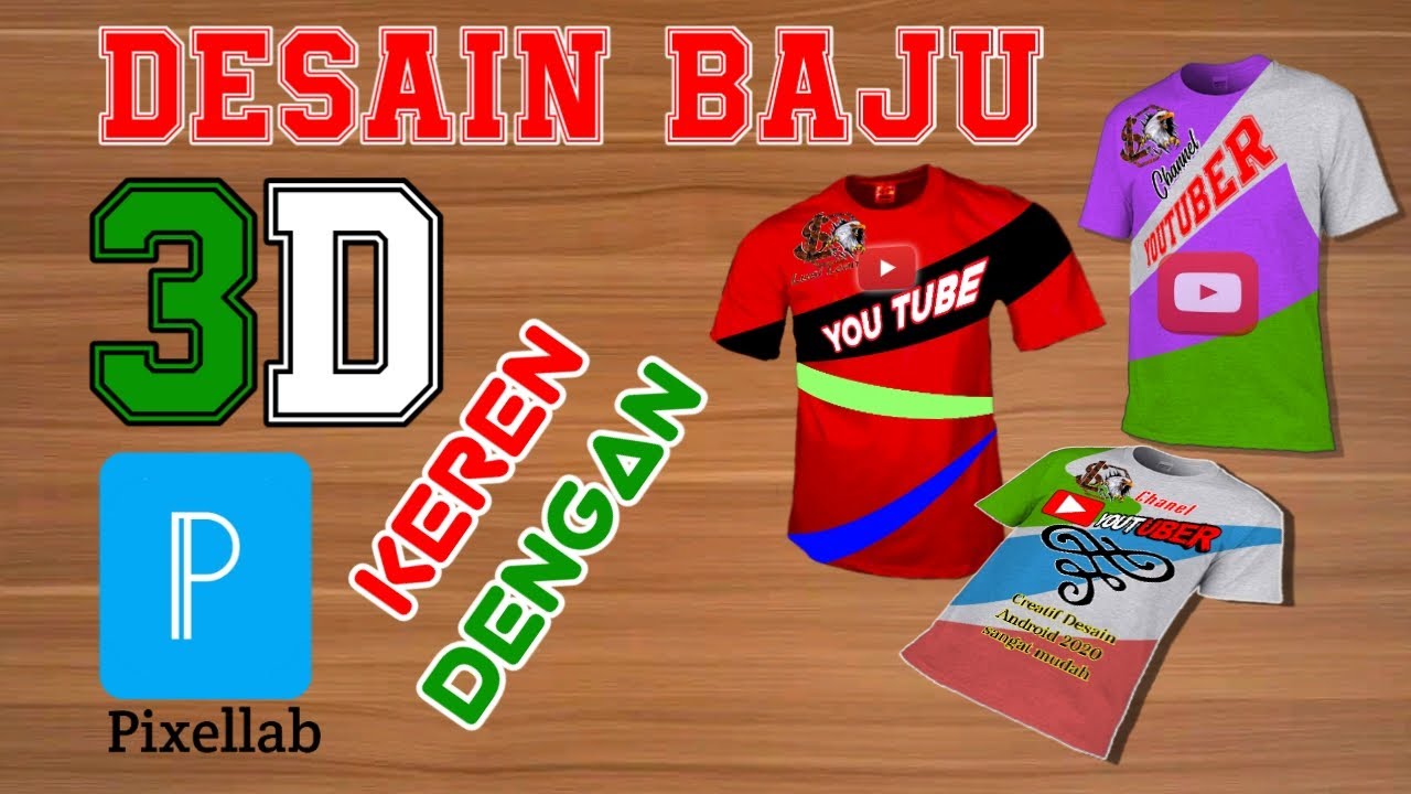 Cara membuat desain  baju  distro  di pixellab YouTube