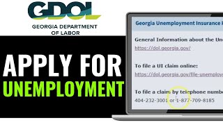 How to Apply for Unemployment in Georgia 2026 (Very Easy!!!)