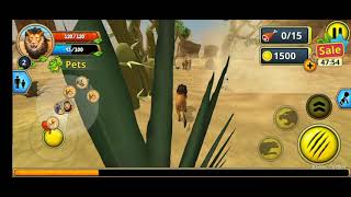 Wild Lion The King Of The Jungle    ; Lion attack in the horse (Area730 Simulator Games) 3D game screenshot 5