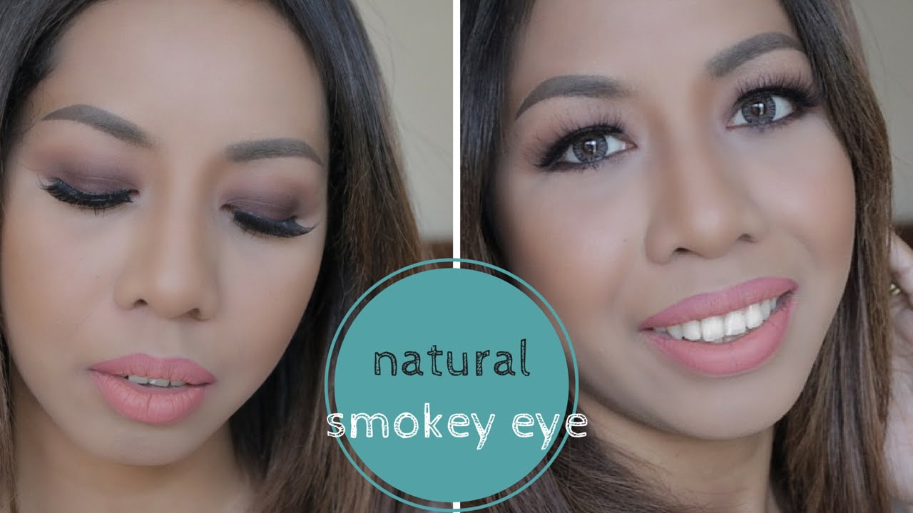 NATURAL SMOKEY EYE UNTUK PEMULA Indonesia Sub YouTube