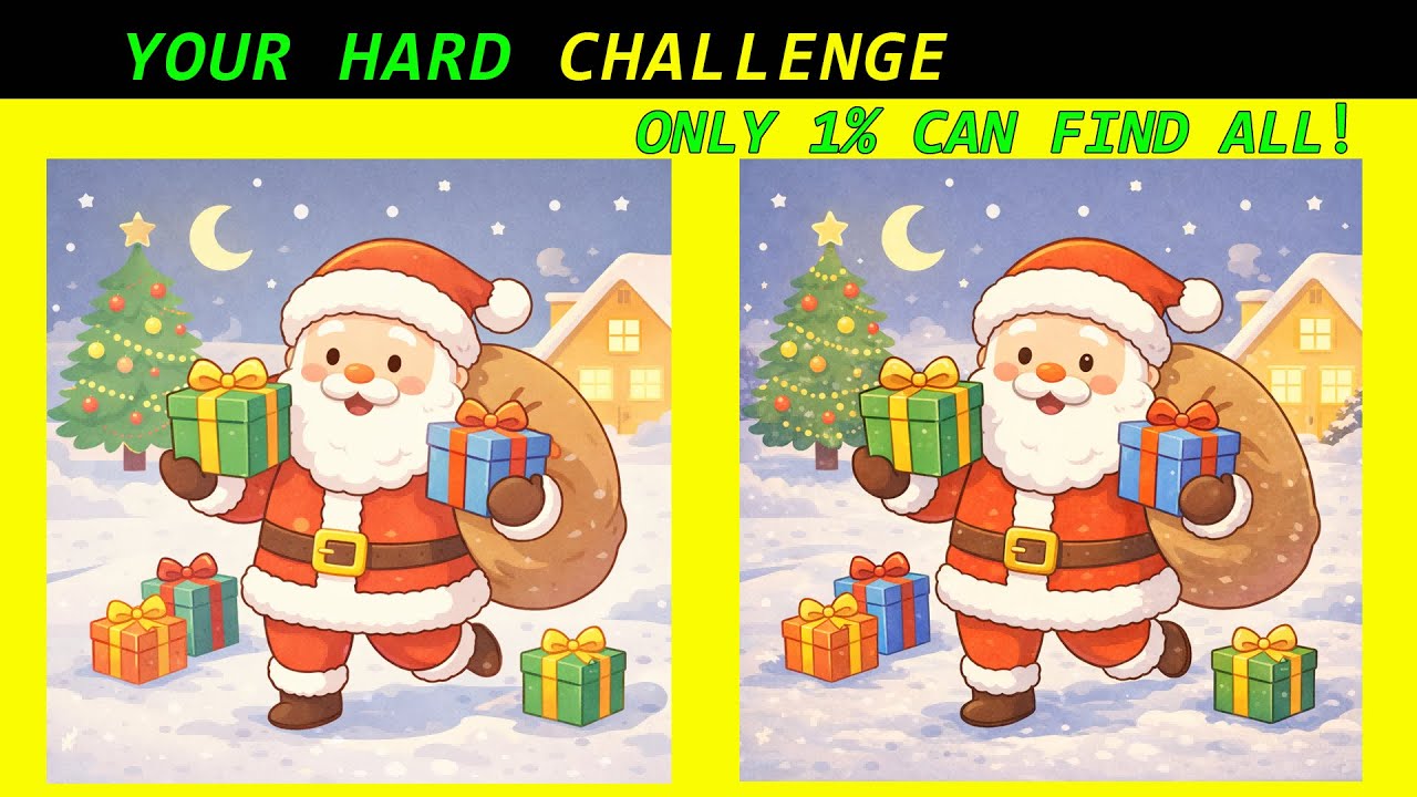 Spot the Difference (Episode 2)| Only Geniuses Spot All the Differences in 90 Seconds