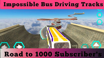 Impossible Bus Simulator Tracks Driving | Level - 03 | Free Android Games | M.R GAMEPLAY |