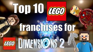 Top 10 LEGO Franchises for Lego Dimensions