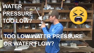 How Do I Increase Water Pressure From my Well? How can I get more flow from my well?