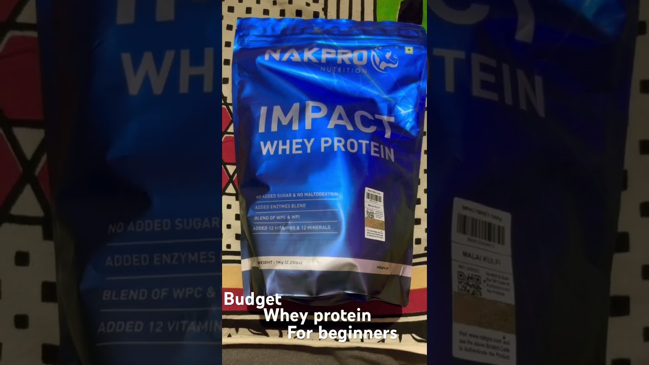 Budget whey protein powder for beginners 