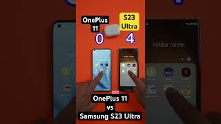 Oneplus 11 Vs Samsung S23 Ultra Speed Test shorts