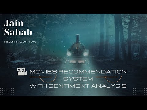 Movie Recommendation System Project with Sentiment Analysis using AJAX request.